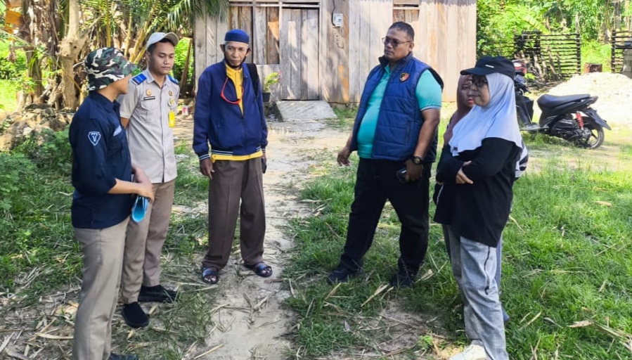 Sinergi Penegakan Hukum, BPN Muna Dampingi Penyidik Polres Lakukan Peninjauan Lapangan