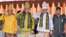 Jelang HUT Konsel, Puluhan OPD dan Kecamatan Pawai Budaya