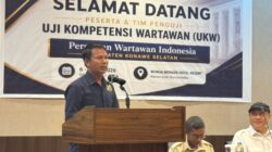PWI Konsel Gelar UKW, Kadis Kominfo Didaulat Buka Kegiatan