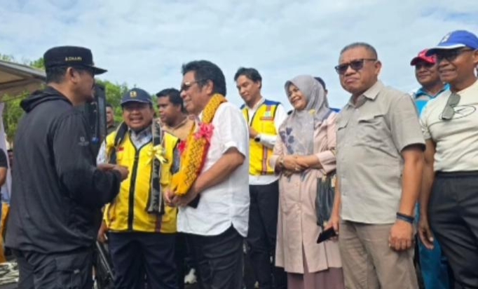 Ridwan Bae Bersama Kepala BPJN Sultra Tinjau Masalah Infrastruktur di Sejumlah Kabupaten