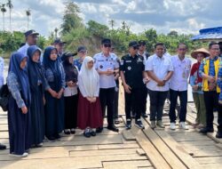 Ditinjau Dua Bupati, Jembatan Penghubung Dua Daerah Segera Dibangun