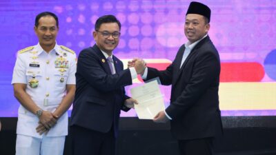 Menteri ATR/BPN Serahkan Sertipikat Hak Pakai untuk Lemhannas RI Sebagai Komitmen Menjaga Keamanan Aset Negara