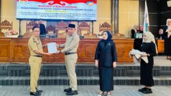 DPRD Gelar Paripurna, Pemda Konsel Kembali Raih WTP