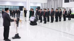 Menteri ATR/BPN Ajak 130 Pejabat Yang Baru Dilantik Berikan Pelayanan Pertanahan Yang Adil