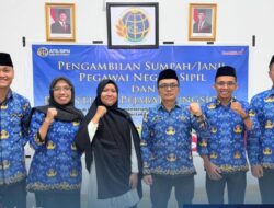 Empat Pegawai BPN Muna Resmi Dilantik, Kepala Kantor Harap Berikan Pelayanan Pertanahan Yang Baik