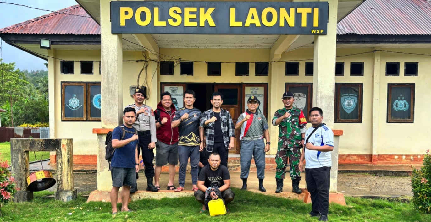 Obat Terlarang Sasar Kampung, Polsek Laonti Amakan Tersangka Pengedar