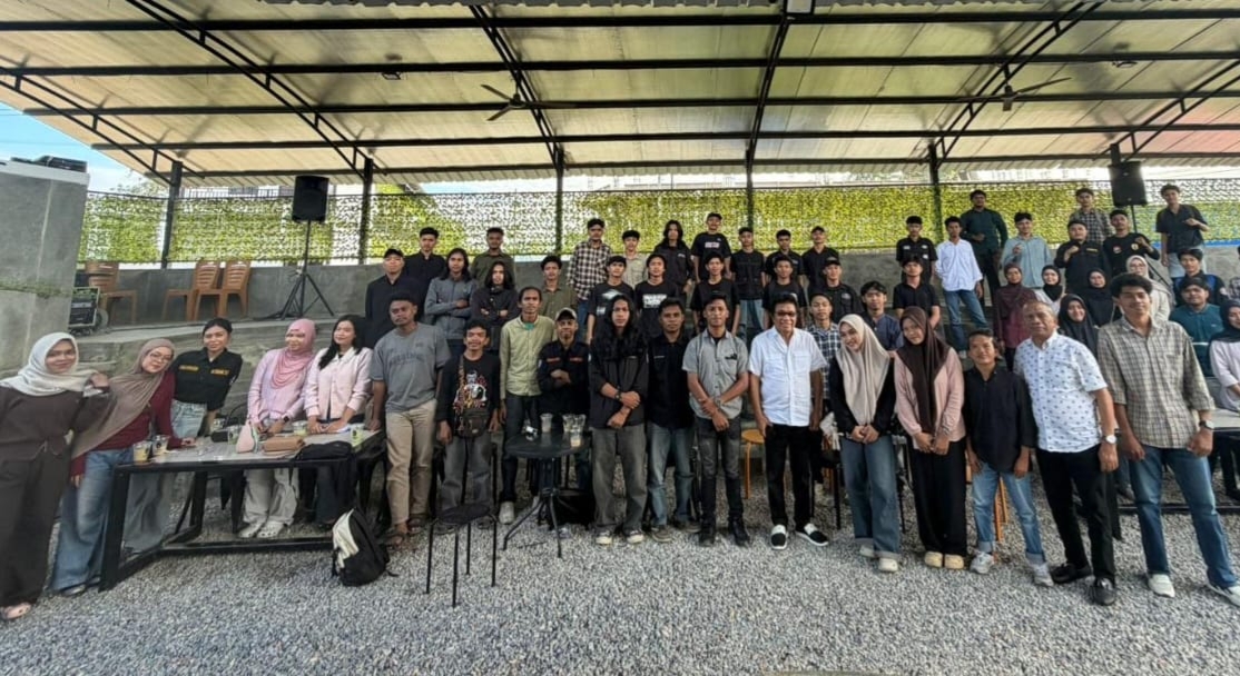 Ridwan Bae Sosialisasi Empat Pilar Kebangsaan Bersama Mahasiswa Teknik UHO