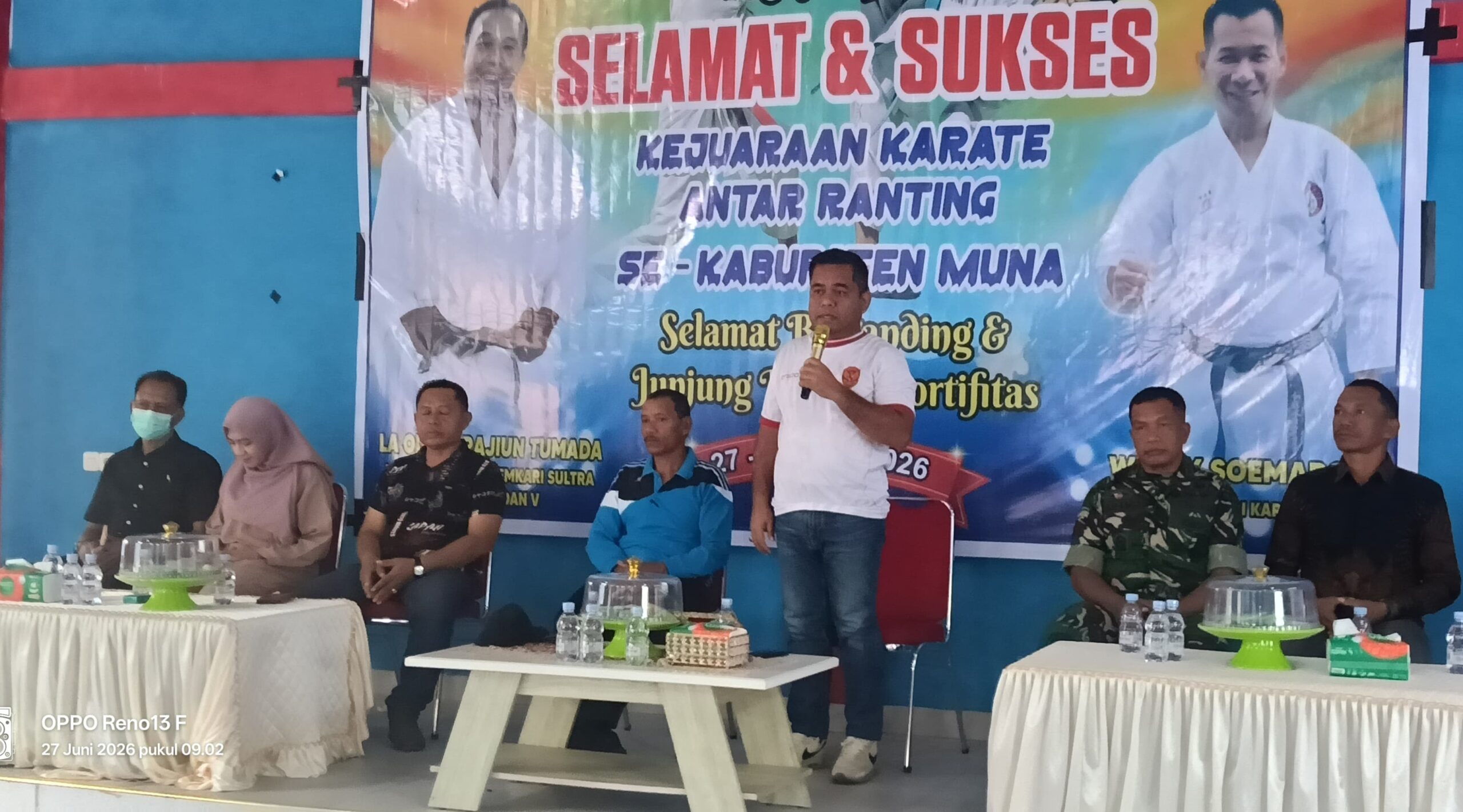 Dojo Lemkari Koramil 1416-03 Tongkuno Sukses Gelar Tournamen Karate Antar Dojo se-Sultra