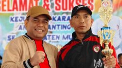 Sukses gelar Kejuaraan Karate se-Sultra, La Isra Bakal Datangkan Fasilitas Karate Lemkari 1416-03 Tongkuno