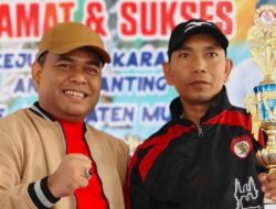 Sukses gelar Kejuaraan Karate se-Sultra, La Isra Bakal Datangkan Fasilitas Karate Lemkari 1416-03 Tongkuno