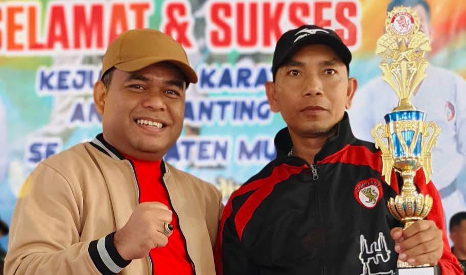 Sukses gelar Kejuaraan Karate se-Sultra, La Isra Bakal Datangkan Fasilitas Karate Lemkari 1416-03 Tongkuno