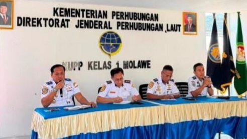 KUPP Kelas I Molawe Komitmen Perkuat Kinerja dan Tingkatkan Pelayanan Pelabuhan