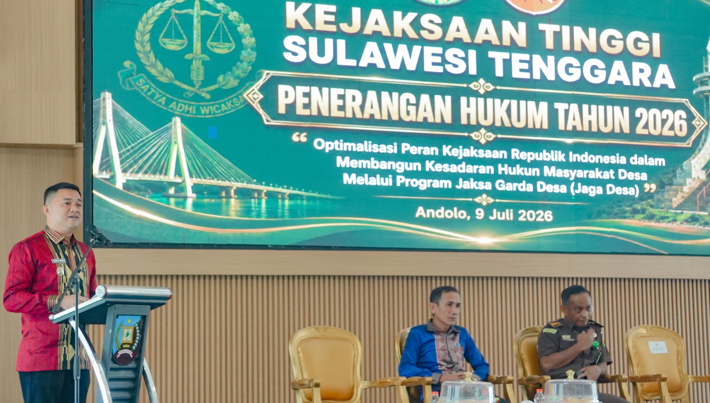 Kejati Sultra Sosialisasi “Jaga Desa” Demi Pengelolaan Dana yang Transparan di Konseln