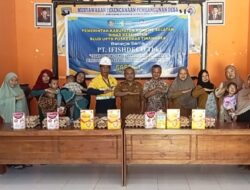 PT Ifishdeco Tbk Bekerjasama Puskesmas Tinanggea Turunkan Stunting