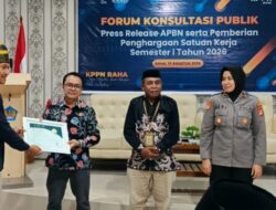 Kantor Pertanahan Kabupaten Muna Terima Dua Penghargaan Dari KPPN