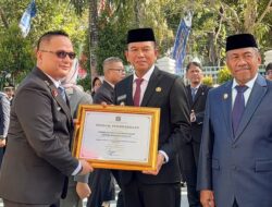 Bupati Irham Kalenggo Raih Penghargaan Kekayaan Intelektual dari Kemenkumham RI