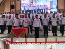 Pengurus KONI Konsel Dikukuhkan, Wahyu Ketua, Jabal Nur Sekretaris