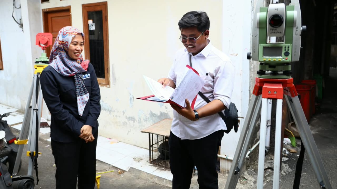 Warga Dapat Kepastian Soal Waktu, Pengukuran Terjadwal Percepat Layanan Pertanahan