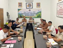 BPN Muna Rapat Lintas Sektor, Bahas Penyusunan Data Hasil Pemetaan Sosial Desa Liabalano