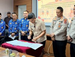 Pilkades Siap Digelar Serentak, Pemda  dan Polres Tandatangan NPHD Pengamanan