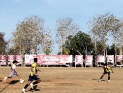 Kelurahan Tinanggea Jawara Sepak Bola Porca HUT RI ke 81