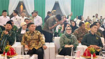 Hadiri Pelantikan DPW dan DPC PBB Se Sultra, Begini Pesan Bupati Konsel 