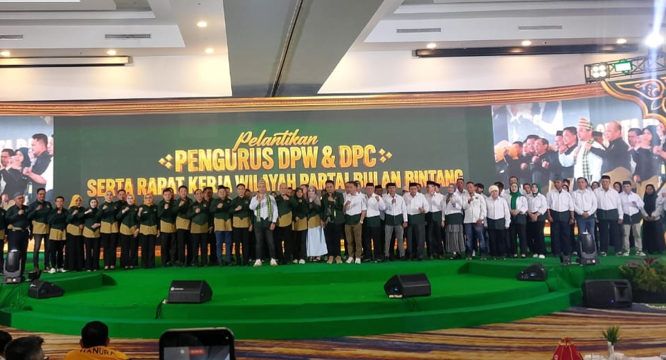 Resmi Nahkodai DPW PBB Sultra, Ikbar Target Kemenangan di Pemuli 2029