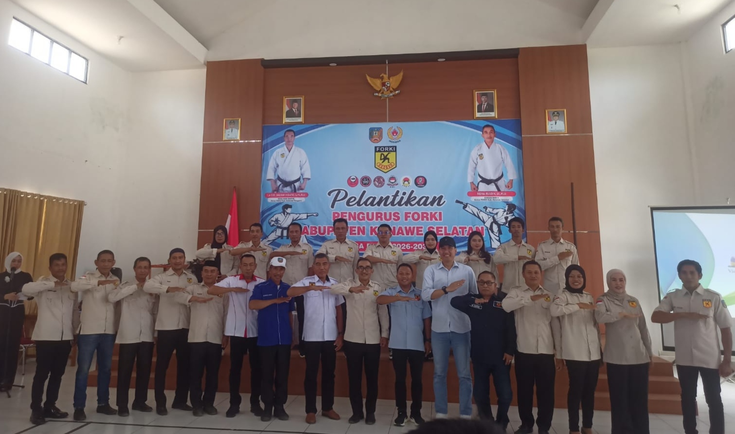 FORKI Konsel Masa Bakti 2026–2030 Resmi Dilantik, Siapkan Atlet Lokal Hadapi Porprov 2026