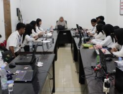 Kasubag Tata Usaha BPN Muna Monev Peserta Magang HUB dan Berharap Mendapat Pengalaman Di Dunia Kerja