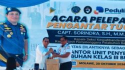 Pisah Sambut di KUPP Kelas I Molawe l, Capt Sorindra Emban Tugas Baru Sebagai KUPP Kelas III Bungku